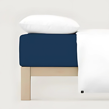 Navy Blue Fitted Bedsheet