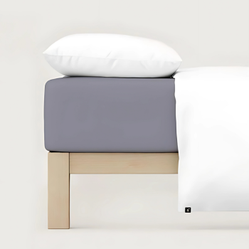 Steel Grey Fitted bedsheet