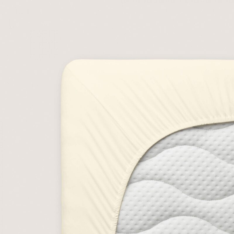 Light Yellow Fitted Bedsheet