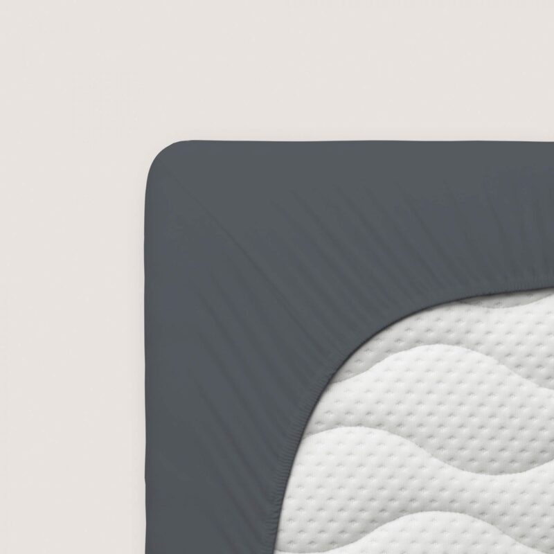 Dark Gray Fitted Bedsheet - Image 3