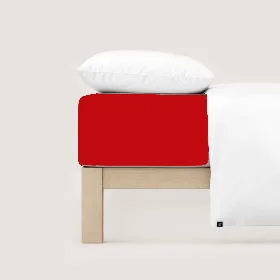 Red Fitted Bedsheet - Single