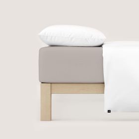 Light Sand Fitted Bedsheet