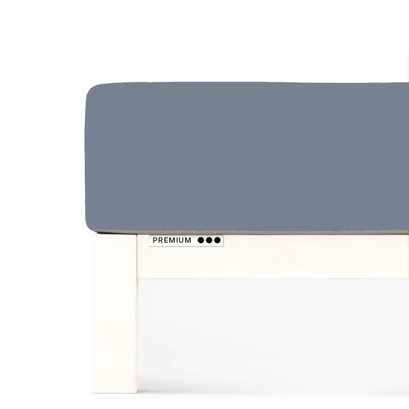Grayish Blue Fitted Bedsheet - Image 5
